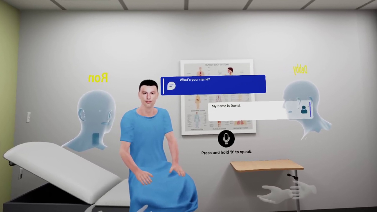 AI
                driven virtual patient
